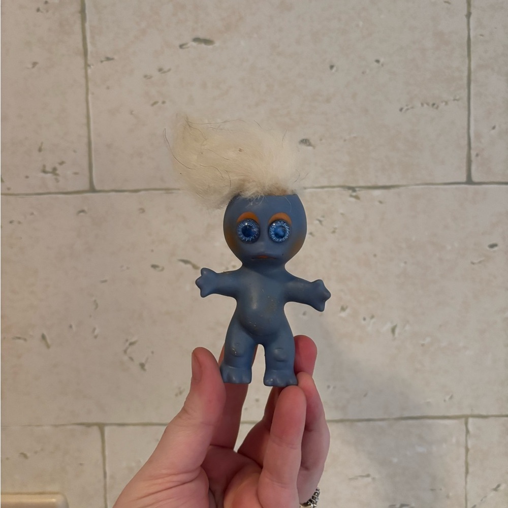 vintage 1964 L. Khem Moon Goon troll doll